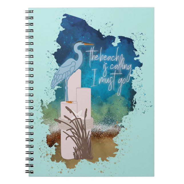 Seaside Serenity Notebook (Front)