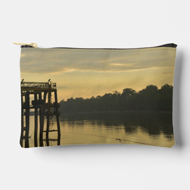 Seaside Serenity Print Cut Sew - Sunset Moments by Accessory Pouch (Front)