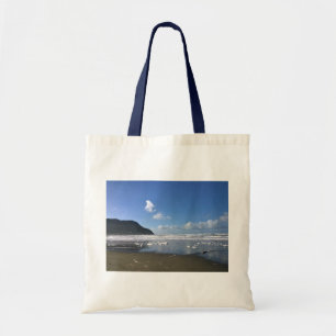 Seaside Shore in Winter, Oregon Coast Tote Bag