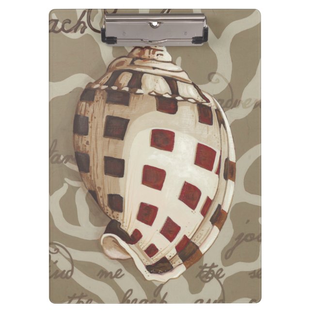 Seaside Sonnet I Clipboard (Front)