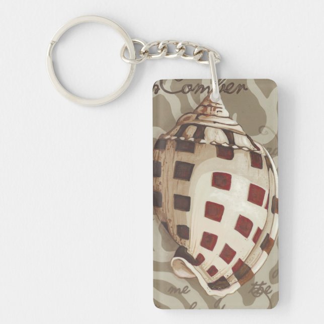 Seaside Sonnet I Key Ring (Front)