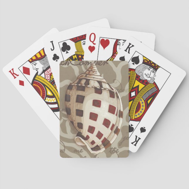 Seaside Sonnet I Playing Cards (Back)