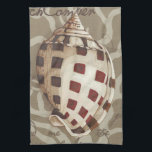 Seaside Sonnet I Tea Towel<br><div class="desc">Marine Life</div>