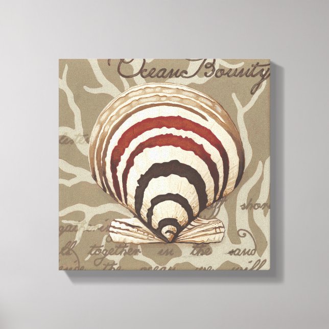 Seaside Sonnet II Canvas Print (Front)