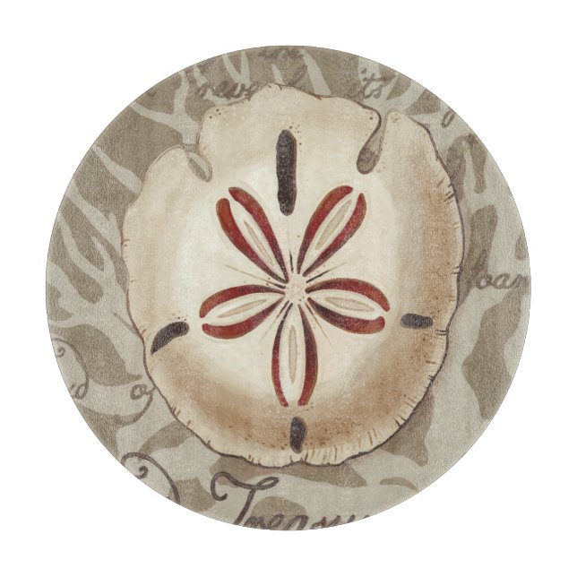 Seaside Sonnet III Cutting Board (Front)