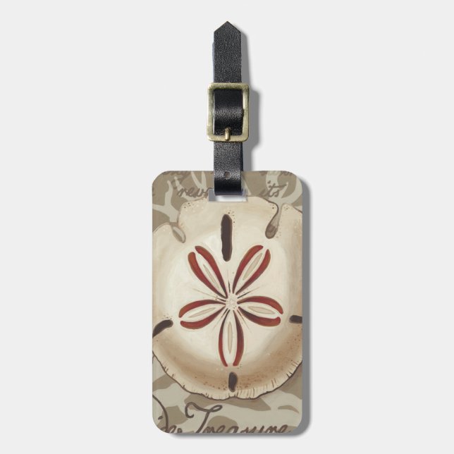 Seaside Sonnet III Luggage Tag (Front Vertical)