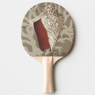 Seaside Sonnet IV Ping Pong Paddle