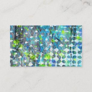 Seaside Storm Graffiti Business Card