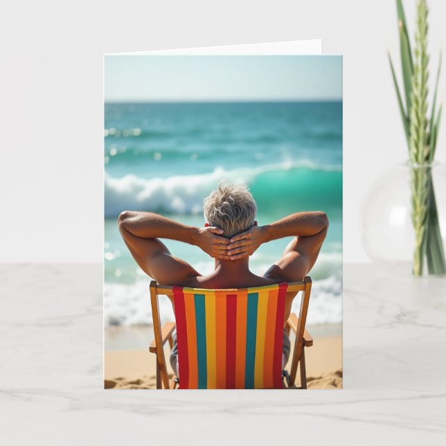 Seaside Sweet Fathers Day Card (Front)