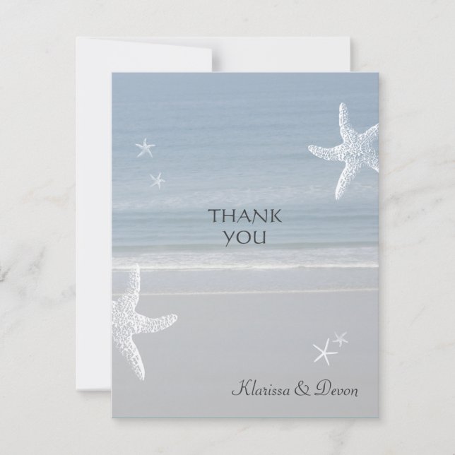 Seaside Thank You Card (Front)