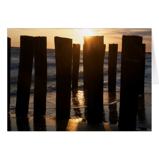 Seaside views - sunset (Front Horizontal)