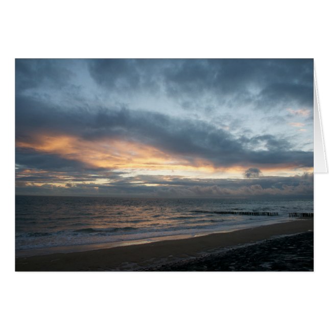 Seaside views - sunset (Front Horizontal)