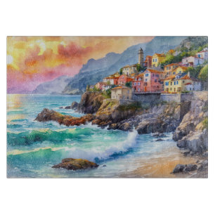 Seaside Village Cutting Board