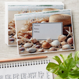 Seaside Wedding Celebrations on the Beach Envelope