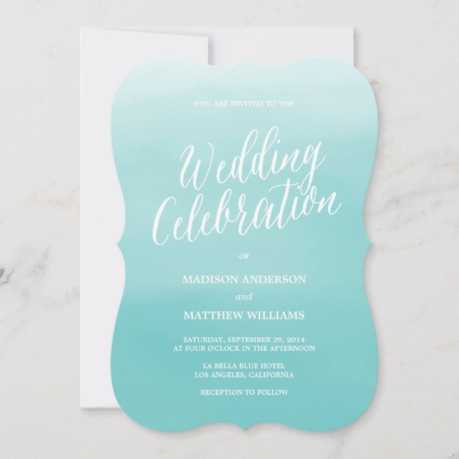 Seaside | Wedding Invitation (Front)