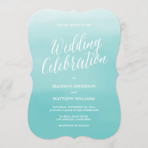 Seaside   Wedding Invitation