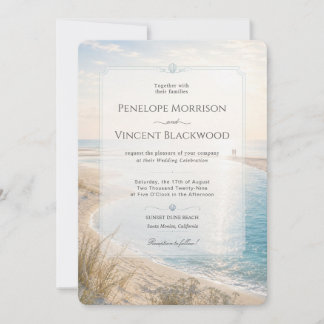 Seaside Wedding Invitation