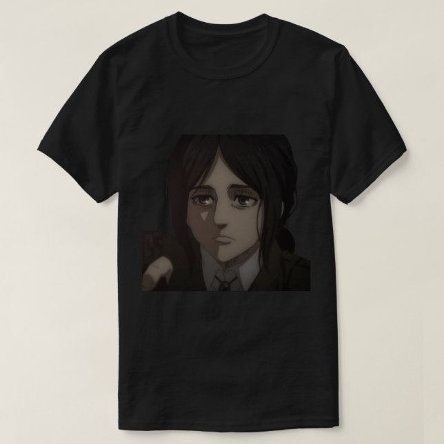 Season 4 Review funny pieck finger moments  T-Shirt (Design Front)