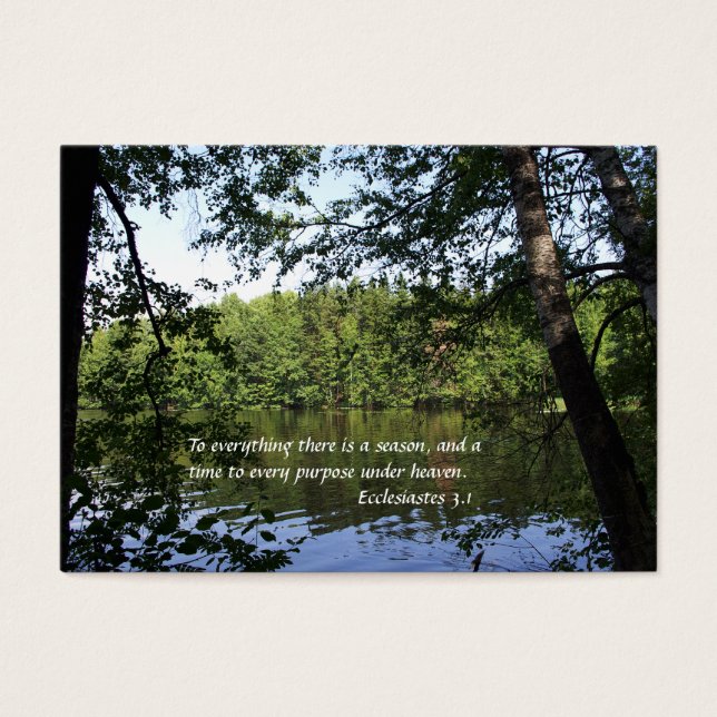 Season Ecclesiastes Lake Forest (Front)