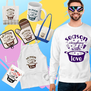 Season Everything with Love Standard Apron