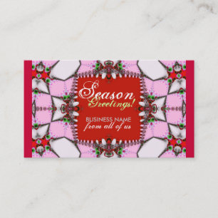 Season Greetings Business Card