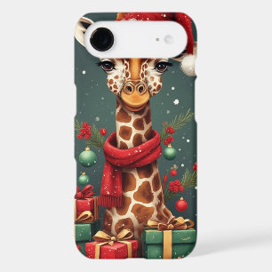 Season Greetings Giraffe