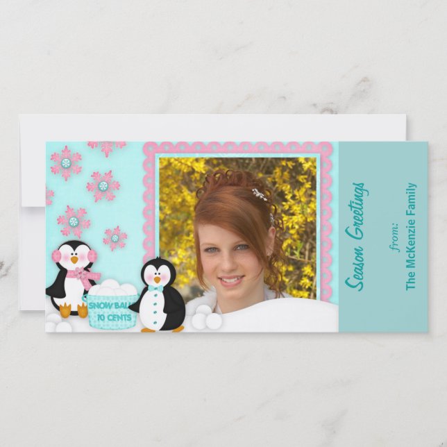 Season Greetings Holiday Card (Front)