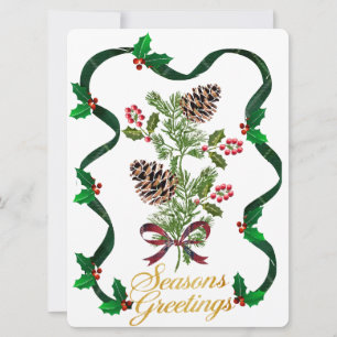 Season Greetings Holiday Card