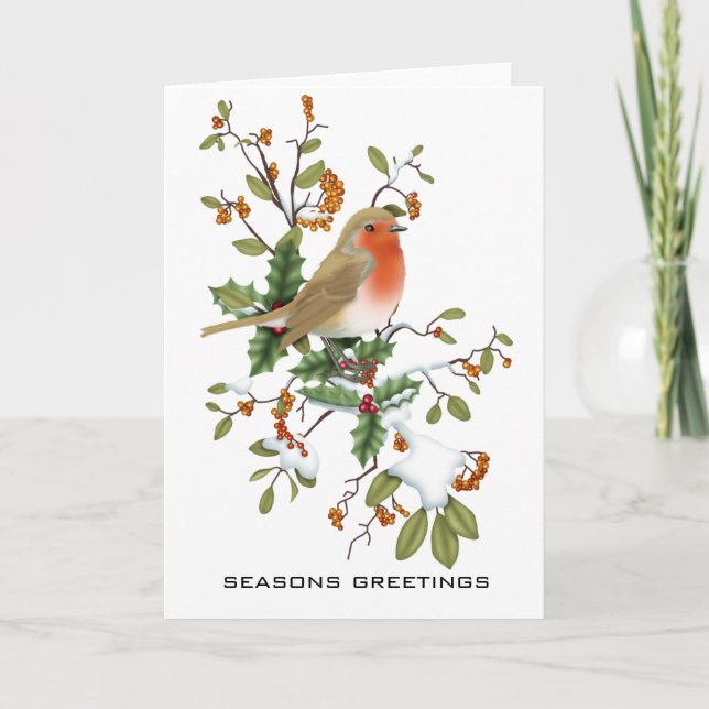 Season Greetings Holiday Card (Front)