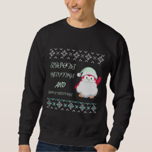 Season Greetings & Meetings Christmas Sweatshirt