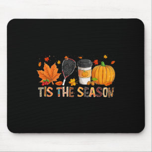Season Leopard Pumpkin Racquetball Halloween Fall Mouse Mat