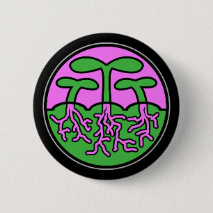 Season Medallion: Spring 6 Cm Round Badge