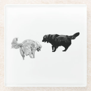 Season of Companionship Glass Coaster