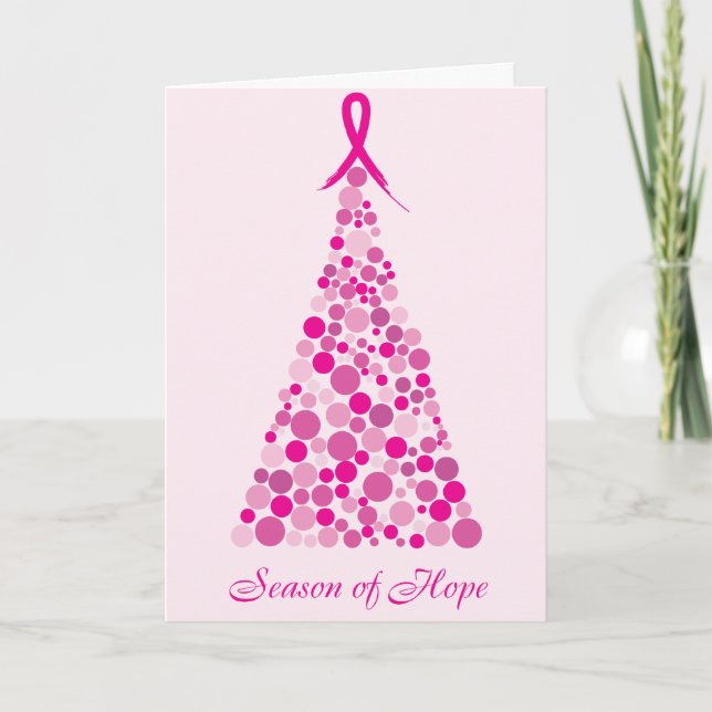 Season of Hope - Breast Cancer Holiday Card (Front)