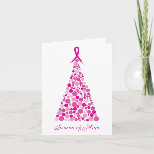 Season of Hope - Breast Cancer Holiday Card (Front)