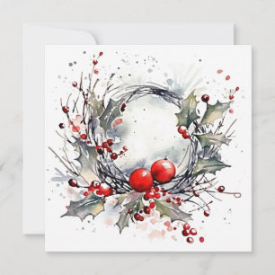 "Season of Hope: Embracing Christmas Blessings" Card