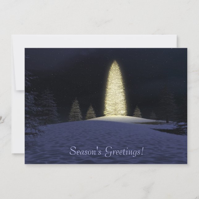 "Season of Light" Flat Card (Front)