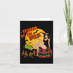 Season Of The Bruja Halloween  Card