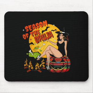 Season Of The Bruja Halloween Mouse Mat