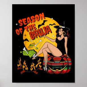 Season Of The Bruja Halloween  Poster