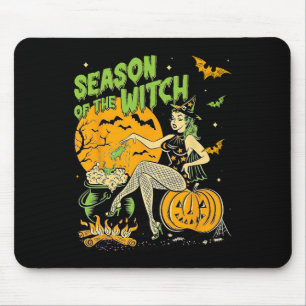 Season Of The Witch Halloween Samhain Mouse Mat