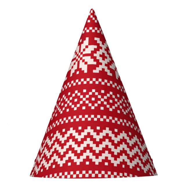 Season Pixel Party Hat (Front)