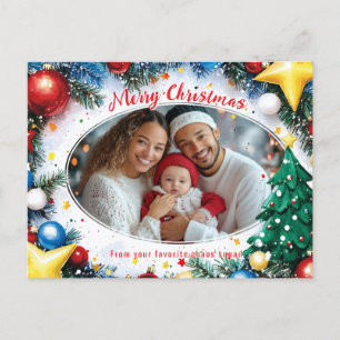 Season’s Glow Holiday Postcard