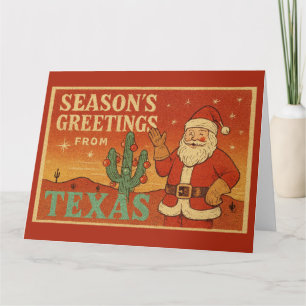 Season’s Greetings from Texas Card