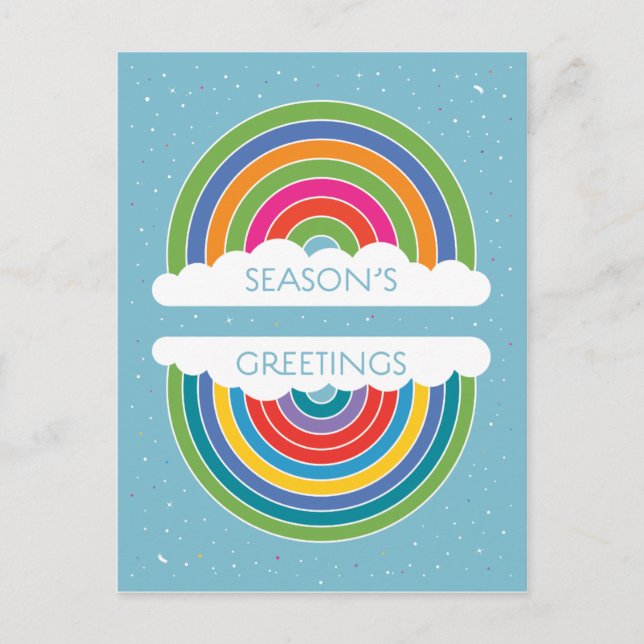 Season’s Greetings Holiday Postcard (Front)