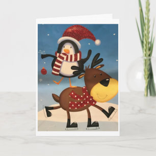 ***SEASON TO BE JOLLY*** & THINK OF YOU HOLIDAY CARD