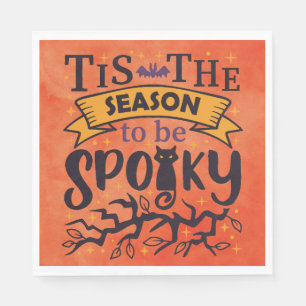Season To Be Spooky Halloween Napkin