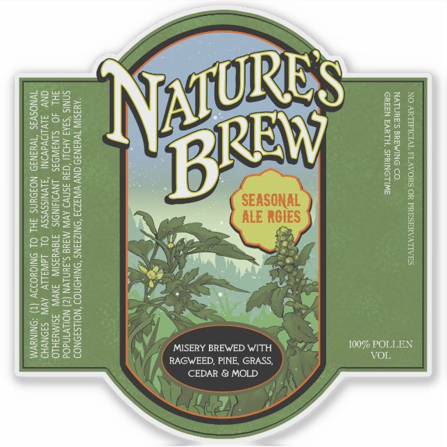 Seasonal Ale-rgies (Front)