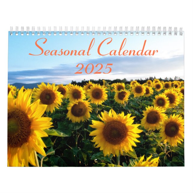 Seasonal Calendar 2025 (Cover)