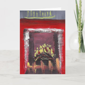 Seasonal Card Fireplace E3